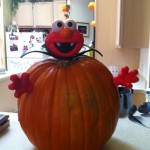 Elmo Pumpkin